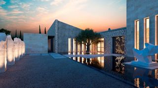 Masia a Montuïri. Excepcional proyecto de villa rural con licencia en venta en mon