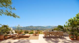 Mas à Santa María del Camí. Casa de pueblo completamente reformada con piscina en venta en s