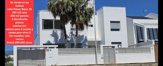 Chalet à Calle países bajos 20. Venta chalet enlas salinas roquetas de mar