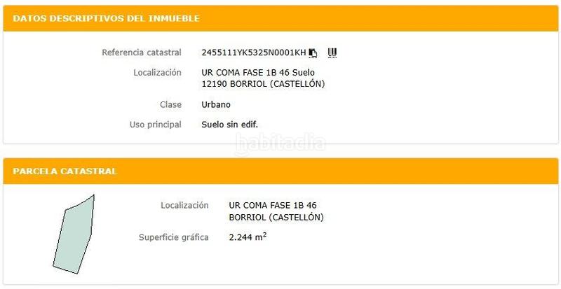 Foto 2ecffb8e-95d5-401c-a10c-537a4904e15f. Wohngrundstück in Borriol