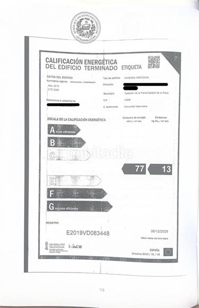 Foto 8de23733-ae30-410e-9b9c-1f69dbc617bb. Piccolo appartamento con riscaldamento parcheggio in Castellón de la Plana