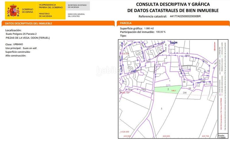 Foto 74353b35-915f-40b4-aca9-95dee22d7146. Terreno residencial en venta solar urbano teruel en Odón