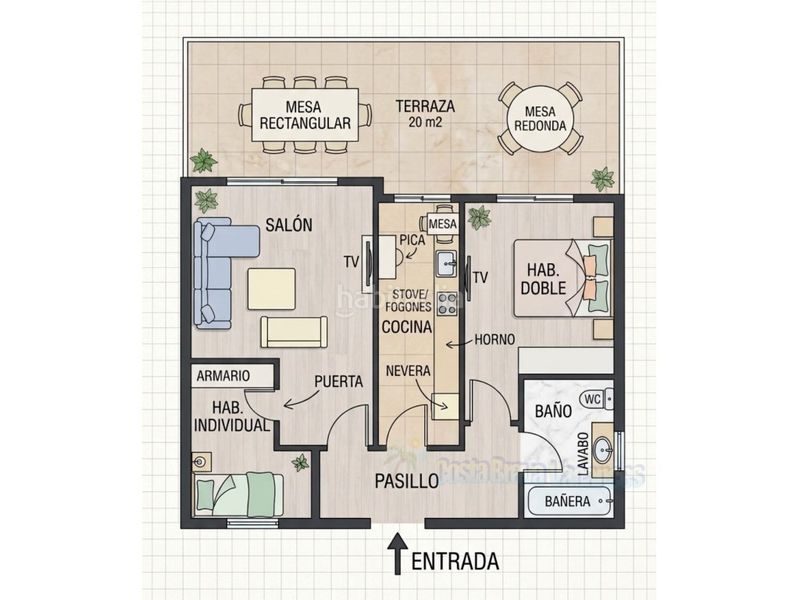 Foto 087fd9b7-62d4-4bee-9084-66bd86aa7635. Piso vivir en el paraíso es posible! descubre este maravilloso apartamento planta baja , 2 habs. en el exclusivo complejo de santa clot en Lloret de Mar