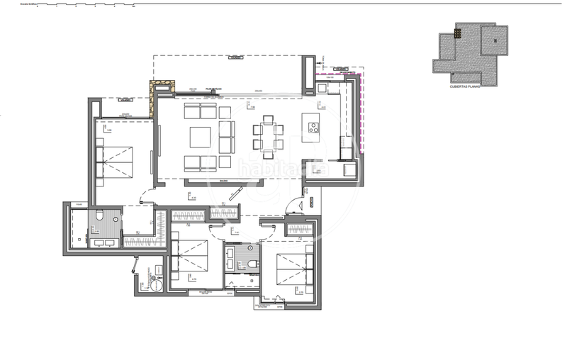 Foto ad217d5c-0ac6-417e-a86e-7d51c743b0f1. Appartamento con riscaldamento parcheggio piscina in Poble Nou de Benitatxell (el)