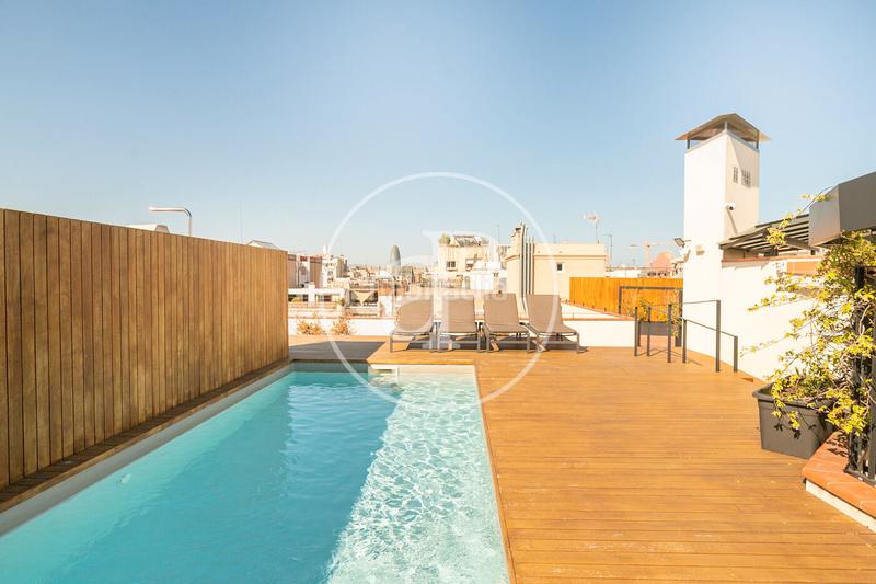 Foto cdd646bf-570f-4896-a78e-74f67999b35a. Location appartement avec chauffage piscine dans Dreta de l´Eixample Barcelona