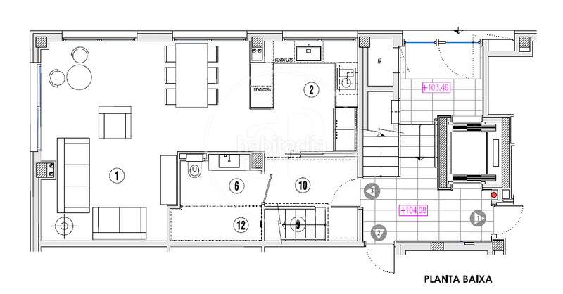 Foto 9d6aa216-03a4-433e-bc01-e8bc15d18784. Location appartement avec chauffage piscine dans Poblenou Barcelona