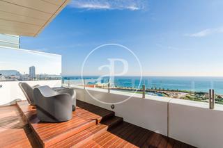 Rent Penthouse  Carrer de vidal i de valenciano. Ático en alquiler en el front marítim del poblenou