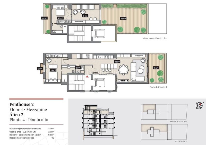 Foto 3433933b-c709-468b-8caa-e1f0a0c397d1. Àtic 145m<sup>2</sup> a Dreta de l´Eixample Barcelona