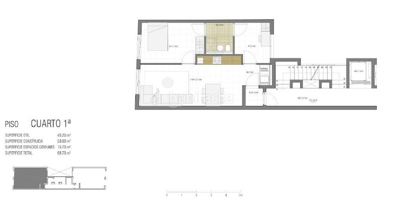 Foto 6880f8c9-ffa3-4feb-afb3-80bd8356a32a. Flat 53m<sup>2</sup> with heating in Poblenou Barcelona