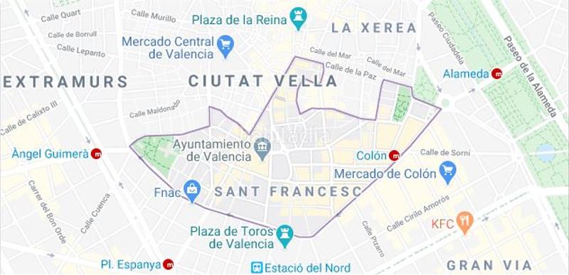 Foto 8fa61856-a857-4e15-8111-e82afc479c69. Miete etagenwohnung mit heizung parking in El Mercat Valencia