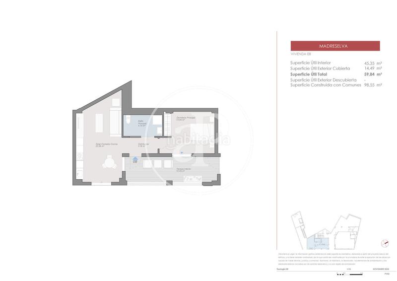 Foto 6de6004c-d32a-45f5-8aed-33b2206bd5ec. Erdgeschoss 98m<sup>2</sup> mit heizung parking in Zona Concordia Burjassot