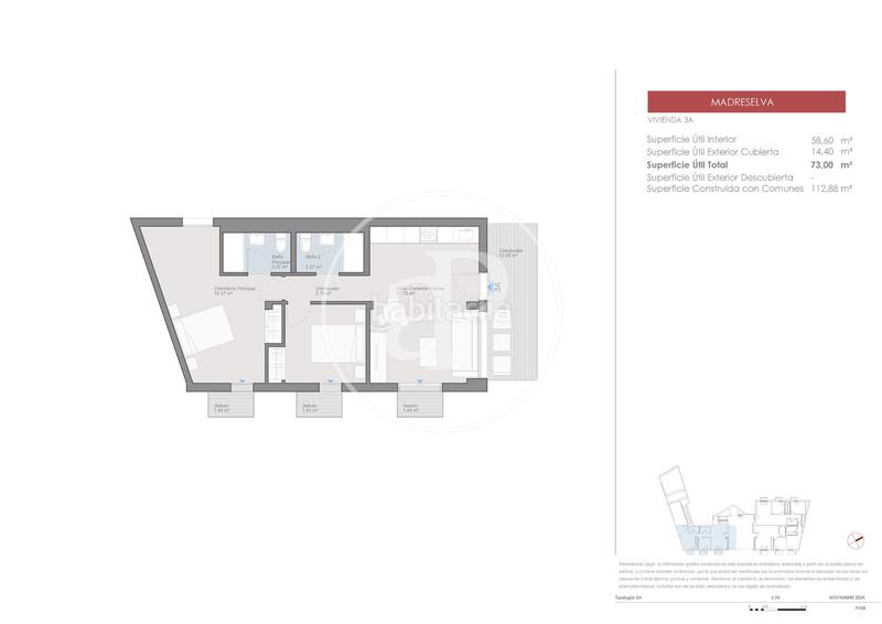 Foto d698ba67-01f2-4ecf-b2a3-4ef6332db4cb. Appartement 112m<sup>2</sup> avec chauffage parking dans Zona Concordia Burjassot