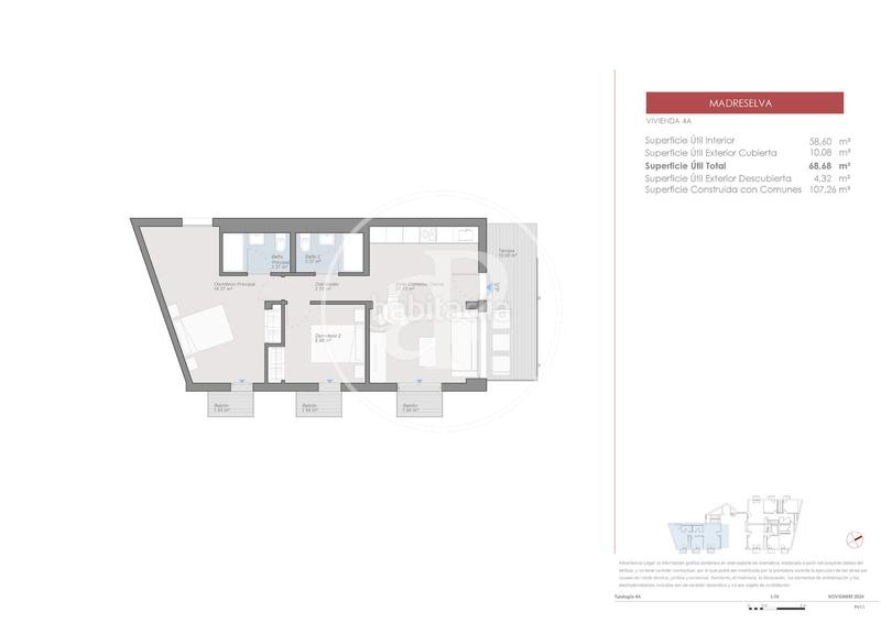 Foto aafe8243-c77c-4a72-9008-77ebe642f1bb. Pis 107m<sup>2</sup> amb calefacció aparcament a Zona Concordia Burjassot