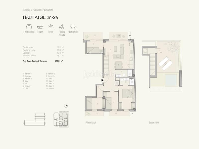 Foto d0f63014-46ec-4408-9f97-1e38222f12a8. Ático 79m<sup>2</sup> en Centre - Estació Sant Cugat del Vallès