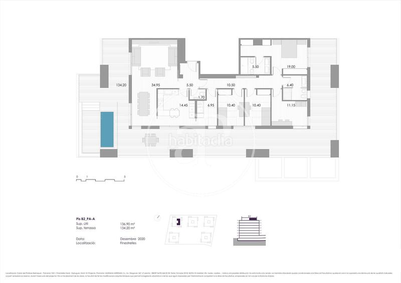 Foto c0b442e0-0879-42b0-8bbd-650656523279. Penthouse 137m<sup>2</sup> with heating pool in Finestrelles Esplugues de Llobregat