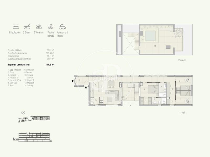 Foto 6be49c9f-629f-469f-89e6-23bccad6ef3e. Penthouse 108m<sup>2</sup> in carrer d'estapé 44 in Sant Domènec Sant Cugat del Vallès