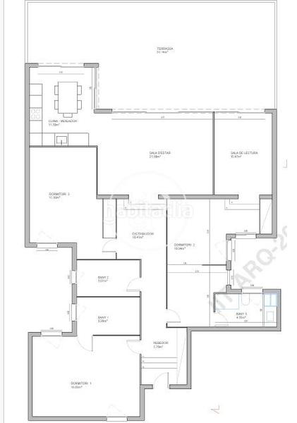 Foto 3b0c1d2f-17e5-49a5-8f29-f233c69ea3da. Location attique avec chauffage dans Dreta de l´Eixample Barcelona
