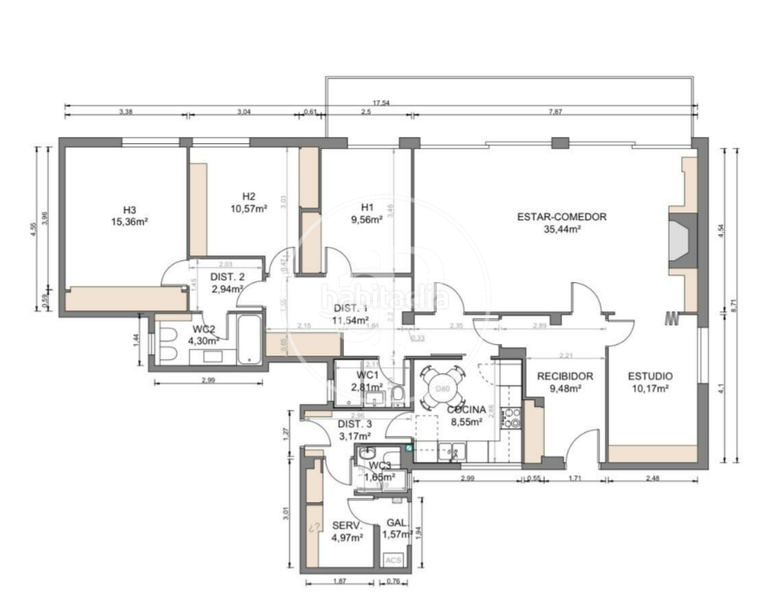 Foto 5dfc7387-44be-4b5d-8351-9486a19d6e34. Piso  en venta en calle ganduxer en Sant Gervasi - Galvany Barcelona