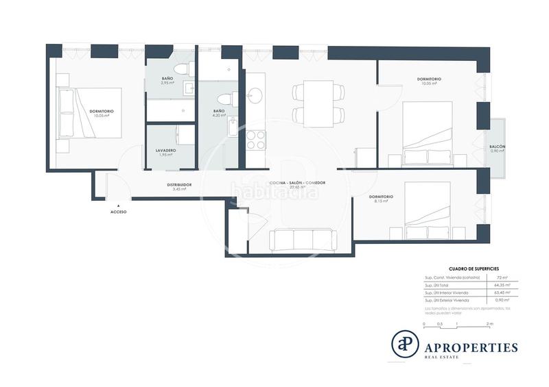 Foto 6e3b2647-e027-424b-92dc-43e55ed1d573. Lloguer pis amb calefacció a En Corts - Doctor Waksman Valencia