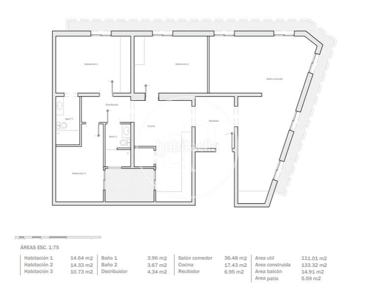 Foto 18e5725a-573f-4511-b2b2-3efb8222cff7. Appartement avec chauffage dans Dreta de l´Eixample Barcelona