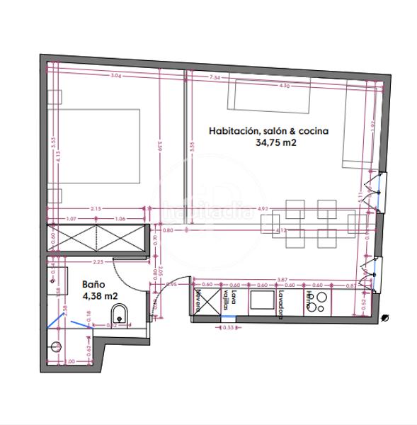 Foto 83d17316-36d5-494a-86d0-67f2a3bca09f. Pis amb calefacció a St. Pere - Sta. Caterina - El Born Barcelona