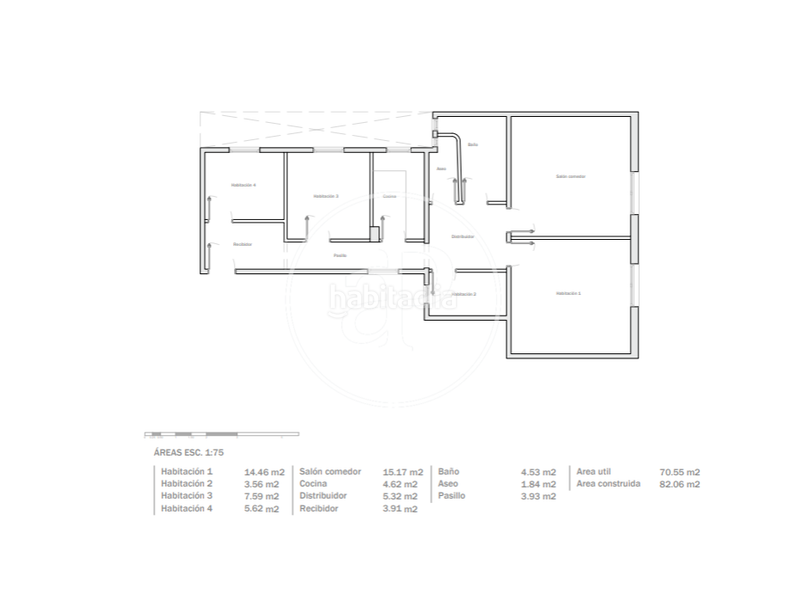 Foto 7bf025b2-3c56-402b-a621-ed1312264996. Etagenwohnung mit heizung in Vallcarca - Penitents Barcelona