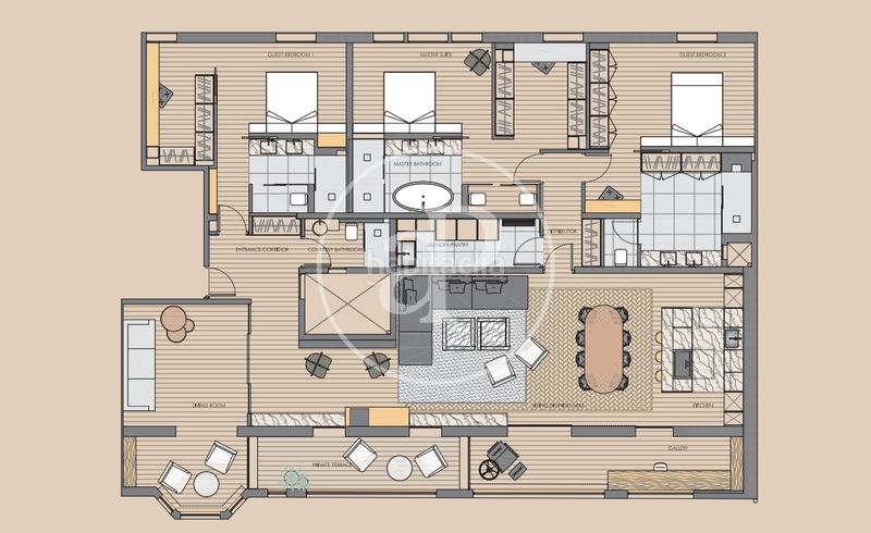 Foto f4f82c71-86ff-4950-821d-65231c82e196. Appartamento con riscaldamento in Dreta de l´Eixample Barcelona