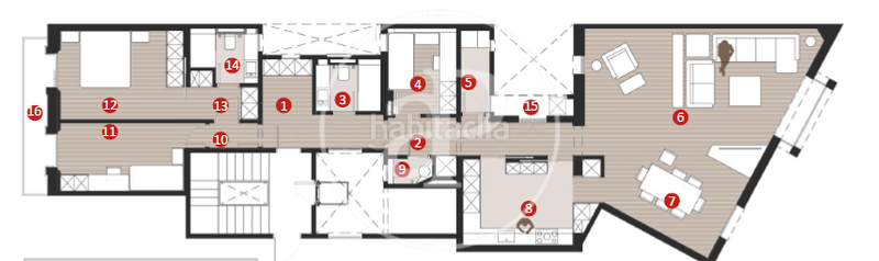 Foto c2d1939b-ee73-403f-9cbb-1e1a111b25cd. Etagenwohnung mit heizung in Dreta de l´Eixample Barcelona