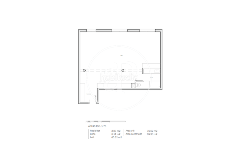 Foto de539fa5-e000-4c3c-b223-965e08e0b17a. Loft mit heizung parking in Poblenou Barcelona
