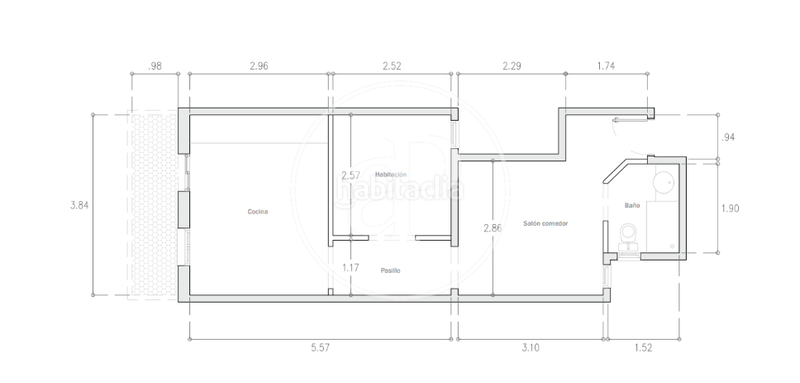 Foto 562d5d1b-b169-4464-8d20-49d7ae291377. Appartamento con riscaldamento in El Camp de l´Arpa del Clot Barcelona