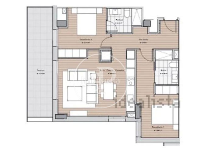 Foto fe69b316-6eb7-4504-9165-a7bd7bab0805. Affitto appartamento con riscaldamento parcheggio piscina in Mataró