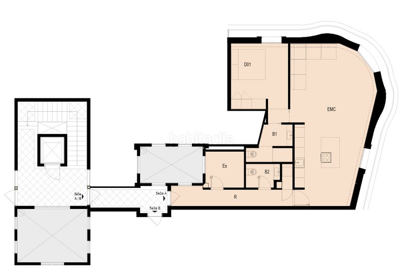 Foto 0f8ef374-d164-4e9a-aff7-4393fa7bc967. Penthouse 92m<sup>2</sup> in carrer comtal 32 in Gòtic Barcelona