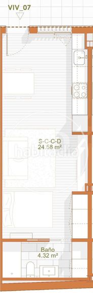 Foto 46d48219-589b-4f04-a8da-9bfd432f7114. Erdgeschoss 47m<sup>2</sup> in carrer de josep aguirre 32 in El Grau Valencia