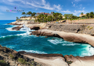 Chalet à San Eugenio Alto. Exclusiva villa con vistas panorámicas a la isla de la gomera