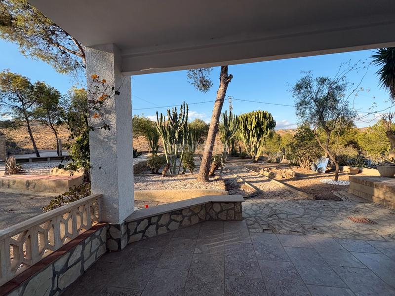 Foto 6de768d1-4c61-45b0-bfdb-16cb53e82336. Affitto chalet con camino parcheggio piscina in Peña de las Águilas Elche / Elx