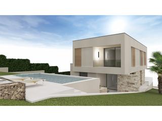 Haus in Calle amberes 15. Descubre el lujo sostenible villa de nueva construcción con pisc