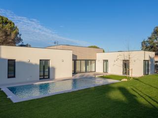 Casa a Avenida espanya (ur mont-rei) 27. Casa de obra nueva de alta gama, con jardín, piscina y sistemas