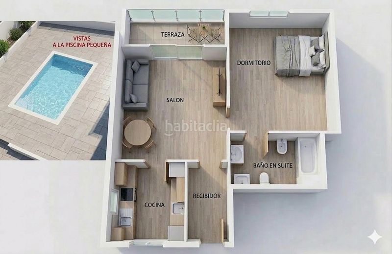 Foto 34330572-a86b-47e0-8ff2-1b7e36ed2e72. Apartament amb calefacció piscina a El Molino Torrevieja