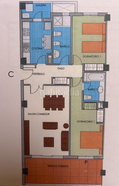Foto 2f594e62-375d-4230-9fba-49c8e2ef72db. Rent flat with heating parking pool in PAU 5 Alicante