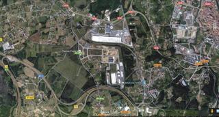 Solar industrial a Betanzos. Parcelas industriales desde 1.000 m2 en el polígono de piadela