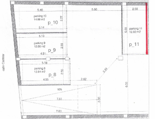 Aparcament cotxe  Calle castelar. Propietario de cocheras ref. 23139