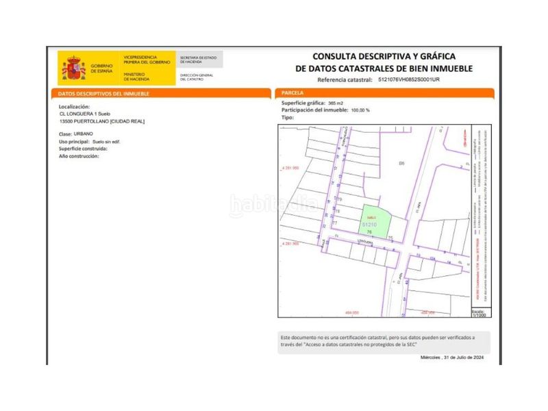 Foto 7243a996-c19b-440d-acb2-99089c01d8dd. Terreny residencial a El Poblado - Abulagar Puertollano