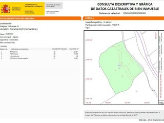 Terreny residencial a Fuencaliente. Ref 24111  estupenda finca rústica