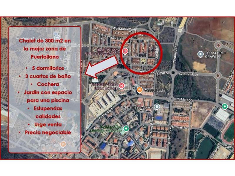 Foto 4be1f5b5-5bbe-4276-8cd4-7e3d598eb4af. Xalet a PAU 2-600 Puertollano