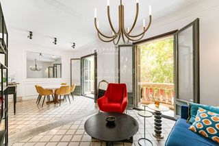 Flat  Sardenya. Espectacuñar vivienda de 91m2 con balcones, reformada en una fin