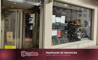 Traspàs Local Comercial  Rúa xeneral mosquera palleiro. Traspaso taller de bicicleta en la coruña
