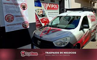 Traspàs Local Comercial a Calle cambrillas 21. Traspaso rotulacion e impresion en valencia