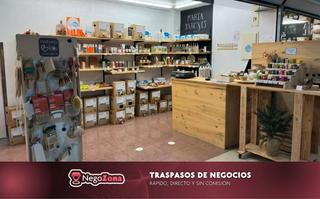 Traspaso Local Comercial en Calle de valderribas 30. Traspaso tienda de jabones artesanales y drogueria eco en madrid