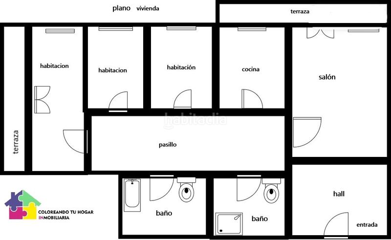 Foto 52597a47-f01a-4cb6-95f8-3c45c9c79245. Appartamento con riscaldamento parcheggio in Trobajo del camino
