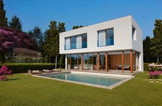 Casa a Casc Antic - Nou Cambrils. Casa unifamiliar de diseño en cambrils, con jardín y piscina